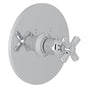 Rohl - San GiovanniE 3/4'' Thermostatic Trim Without Volume Control - Polished Chrome
