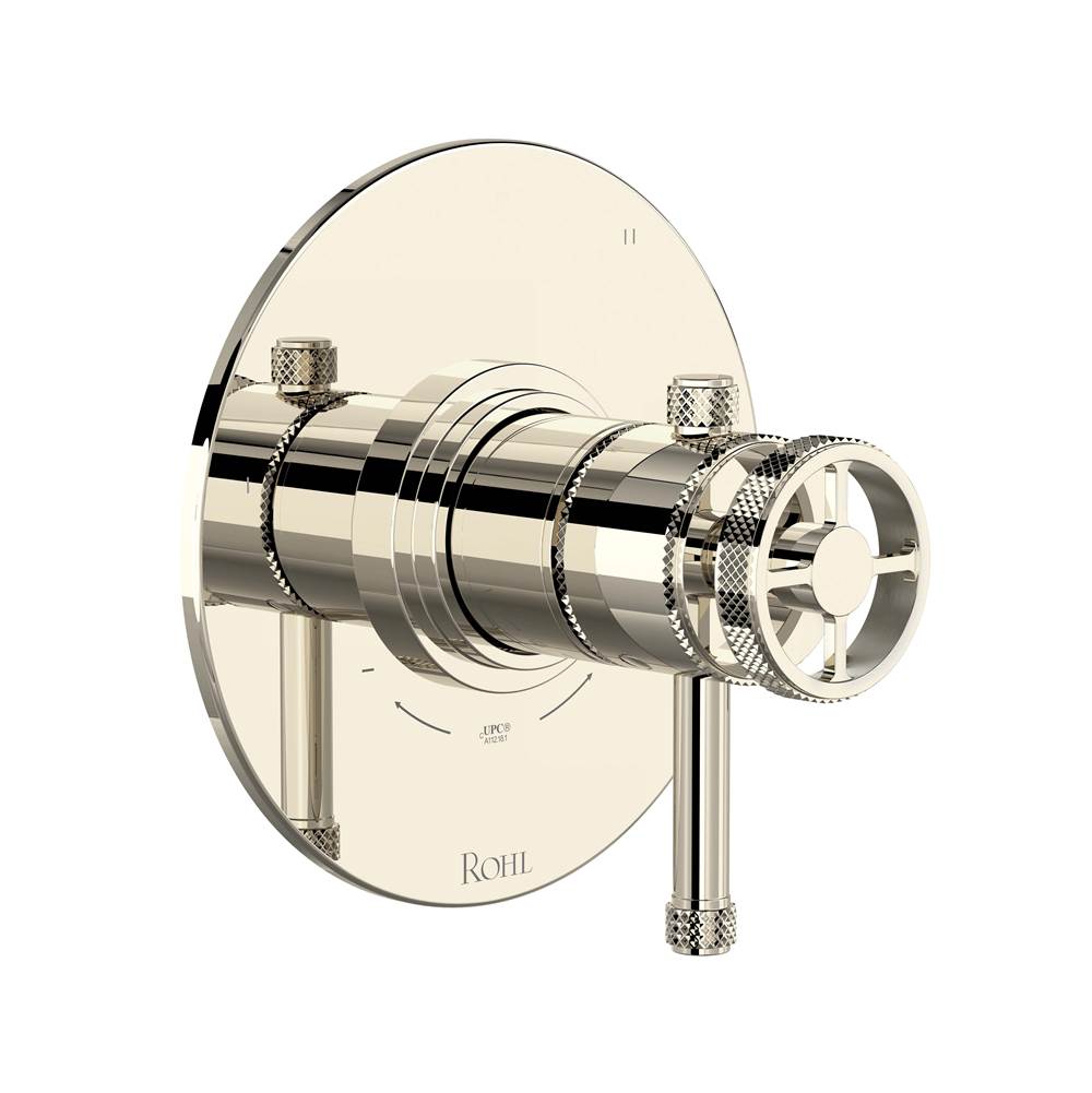 Rohl - CampoE 1/2'' Therm & Pressure Balance Trim With 5 Functions - Polished Nickel