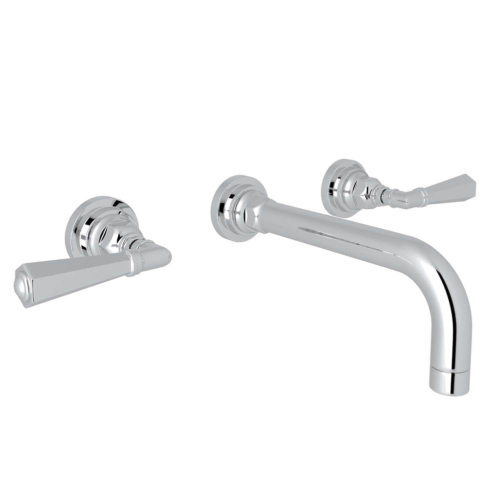 Rohl - San GiovanniE Wall Mount Lavatory Faucet Trim - Polished Chrome