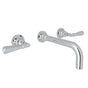Rohl - San GiovanniE Wall Mount Lavatory Faucet Trim - Polished Chrome