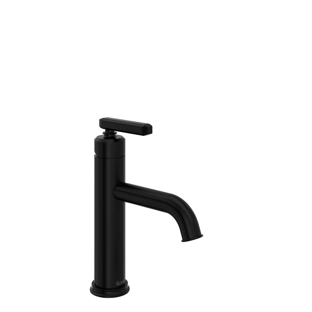 Rohl - ApothecaryE Single Handle Lavatory Faucet - Matte Black