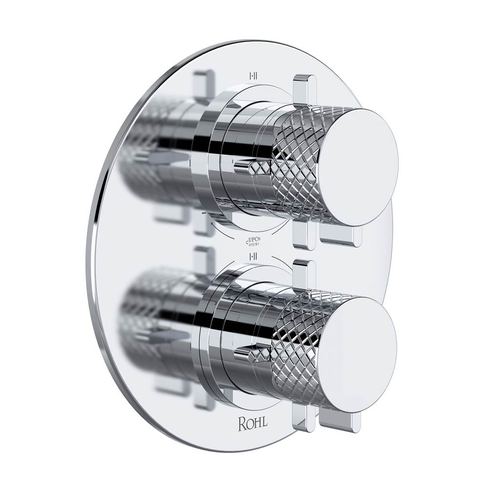 Rohl - TenerifeE 3/4'' Therm & Pressure Balance Trim With 6 Functions - Polished Chrome
