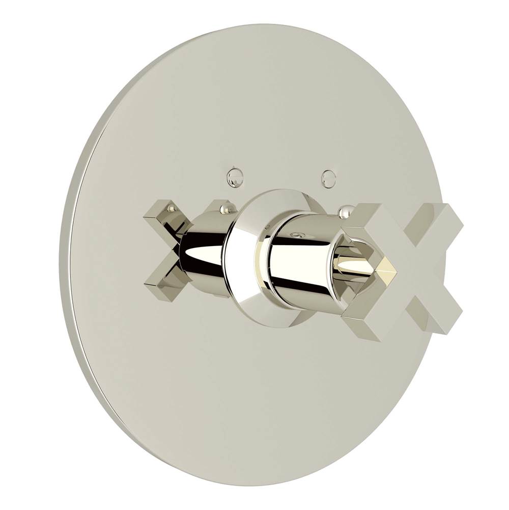 Rohl - Lombardia 3/4'' Thermostatic Trim Without Volume Control - Polished Nickel