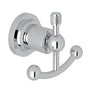 Rohl - CampoE Double Robe Hook - Polished Chrome