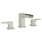Rohl - QuartileE Widespread Lavatory Faucet With Trough - Polished Nickel