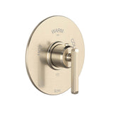 Rohl - ApothecaryE 3/4'' Thermostatic Trim Without Volume Control - Satin Nickel