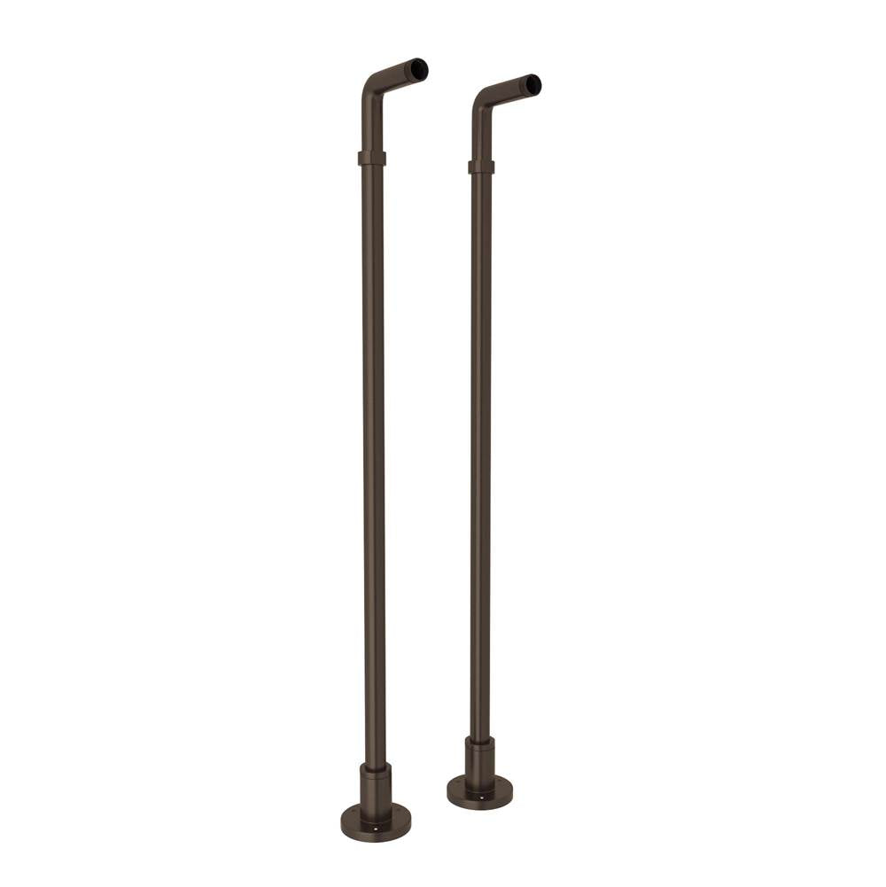 Rohl - Floor Pillar Unions - Tuscan Brass