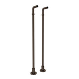 Rohl - Floor Pillar Unions - Tuscan Brass