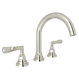 Rohl - San GiovanniE Widespread Lavatory Faucet With C-Spout - Polished Nickel