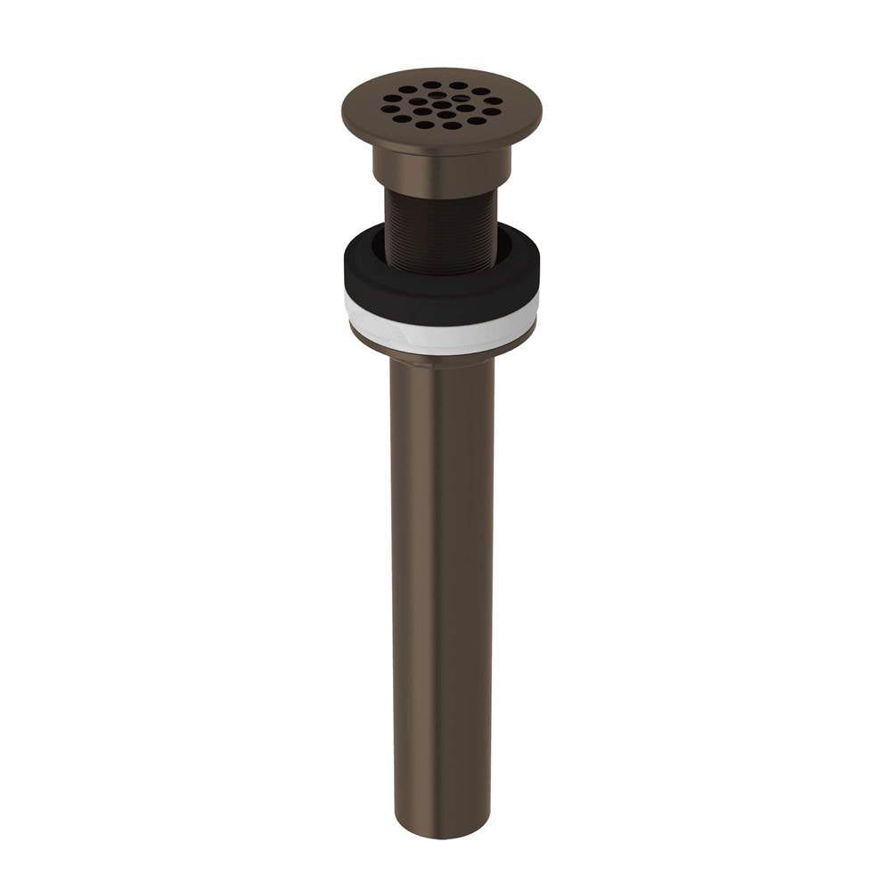 Rohl - Lavatory Grid Drain Without Overflow - Tuscan Brass