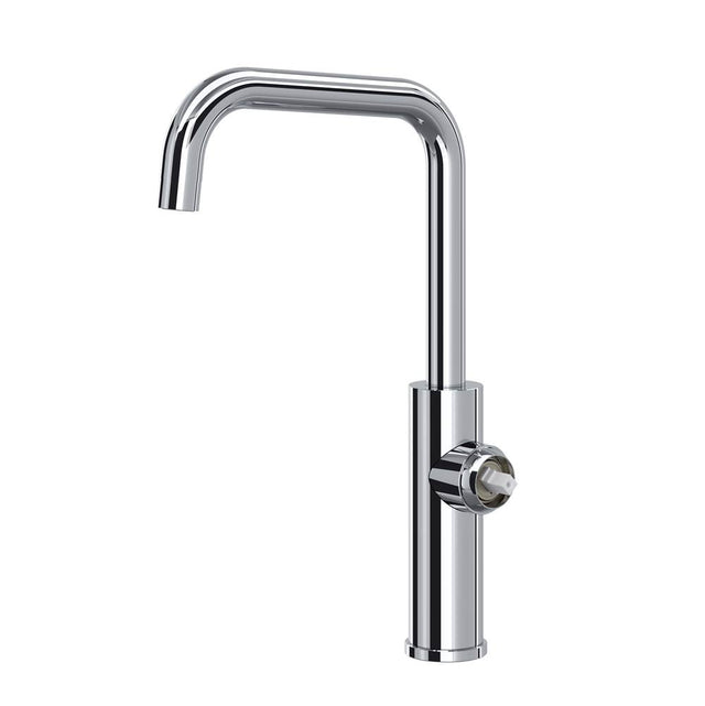 Rohl - EclissiE Bar/Food Prep Kitchen Faucet With U-Spout - Less Handle - Polished Chrome