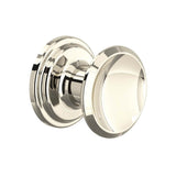 Rohl - Small Concave Drawer Pull Knobs - Set of 5 - Polished Nickel