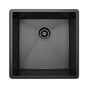 Rohl - ForzeE 15'' Single Bowl Stainless Steel Kitchen Or Bar/Food Prep Sink - Black Stainless Steel