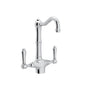 Rohl - Acqui Two Handle Bar/Food Prep Kitchen Faucet - Polished Chrome
