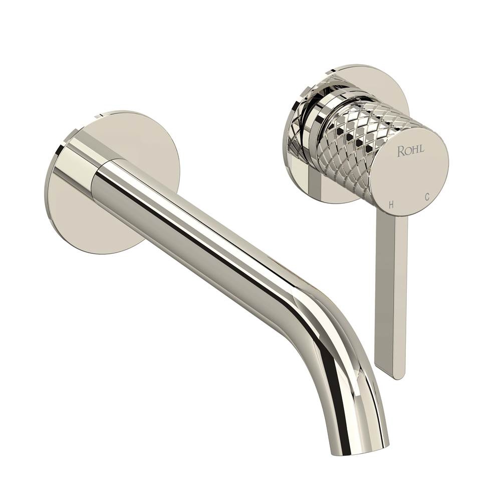 Rohl - TenerifeE Wall Mount Single Handle Lavatory Faucet Trim - Polished Nickel