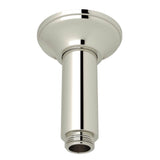 Rohl - 4'' Ceiling Mount Shower Arm - Polished Nickel