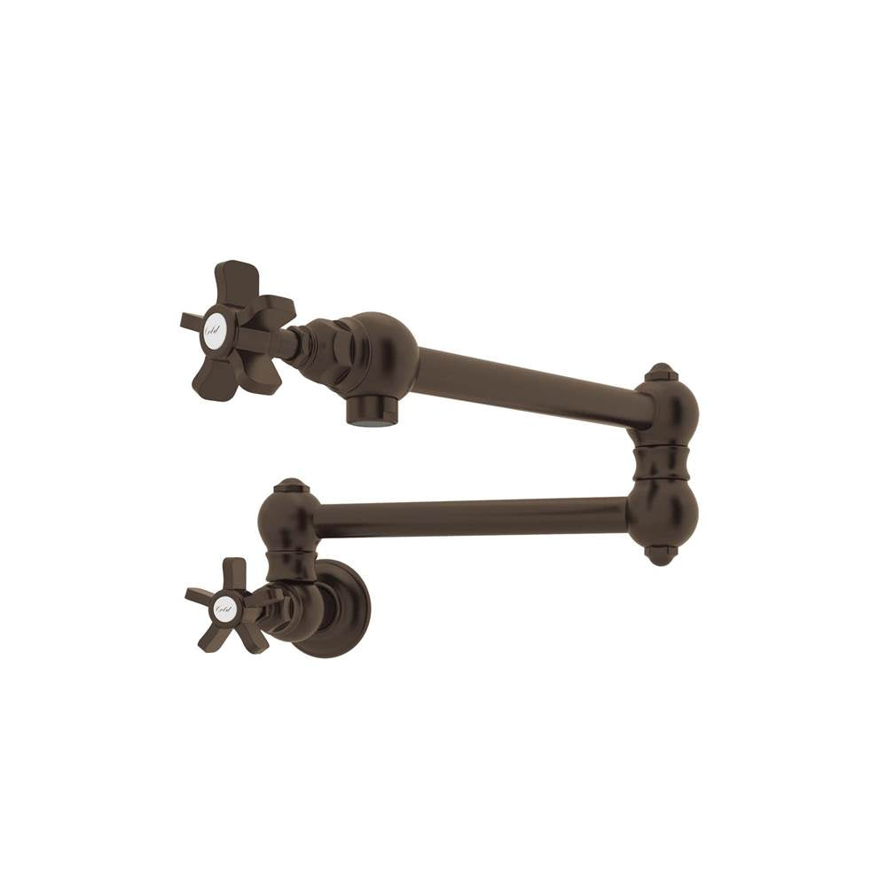 Rohl - Pot Filler - Tuscan Brass