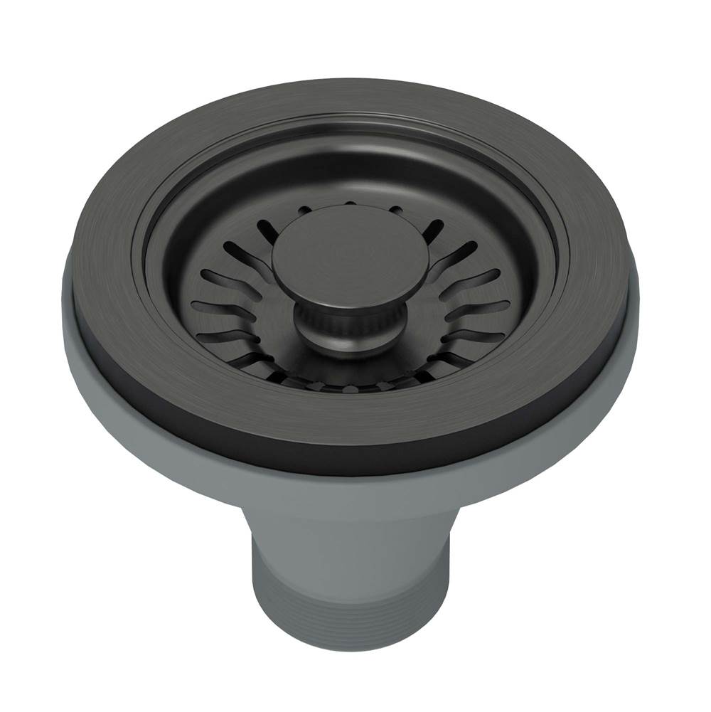 Rohl - Basket Strainer - Black Stainless Steel