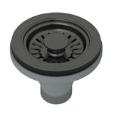 Rohl - Basket Strainer - Black Stainless Steel