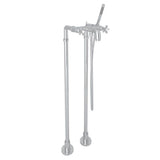 Rohl - San GiovanniE Floor Mount Tub Filler - Polished Chrome