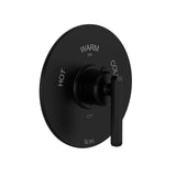 Rohl - ApothecaryE 3/4'' Thermostatic Trim Without Volume Control - Matte Black