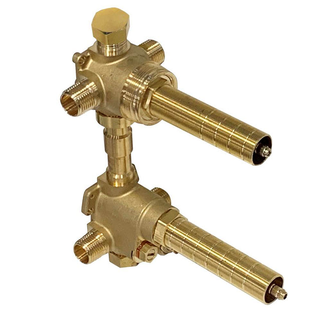 Rohl - 1/2'' Thermostatic Rough-In Valve With Diverter - Unfinished
