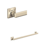 Rohl - ApothecaryE 24'' Towel Bar - Satin Nickel
