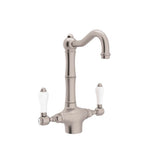 Rohl - Acqui Two Handle Bar/Food Prep Kitchen Faucet - Satin Nickel