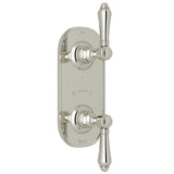 Rohl - 1/2'' Thermostatic Trim With Diverter - Polished Nickel