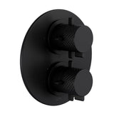 Rohl - TenerifeE 3/4'' Therm & Pressure Balance Trim With 6 Functions - Matte Black