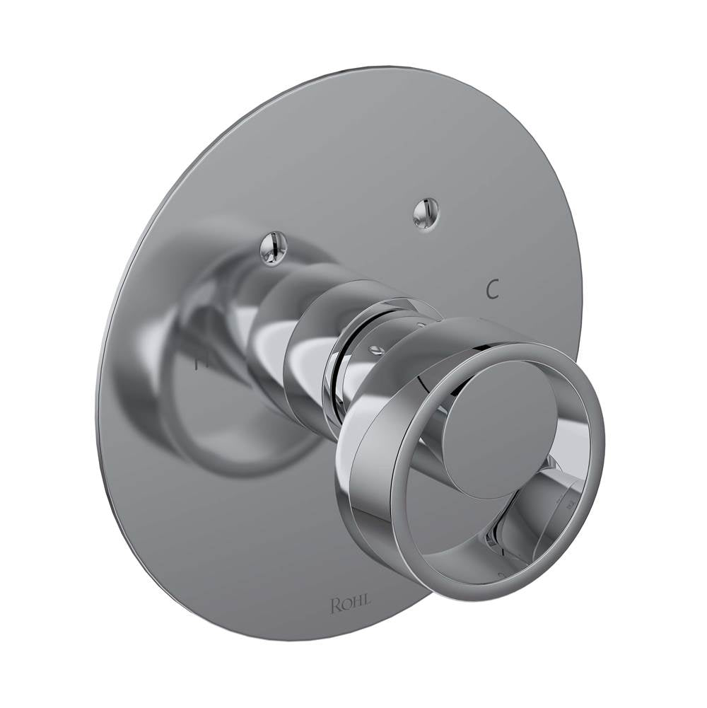 Rohl - EclissiE 3/4'' Thermostatic Trim Without Volume Control - Polished Chrome