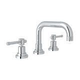 Rohl - CampoE Widespread Lavatory Faucet With U-Spout - Polished Chrome