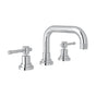 Rohl - CampoE Widespread Lavatory Faucet With U-Spout - Polished Chrome