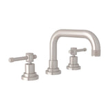 Rohl - CampoE Widespread Lavatory Faucet With U-Spout - Satin Nickel
