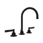 Rohl - Graceline Widespread Lavatory Faucet With C-Spout - Matte Black