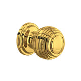 Rohl - Small Contour Drawer Pull Knobs - Set of 5 - Unlacquered Brass