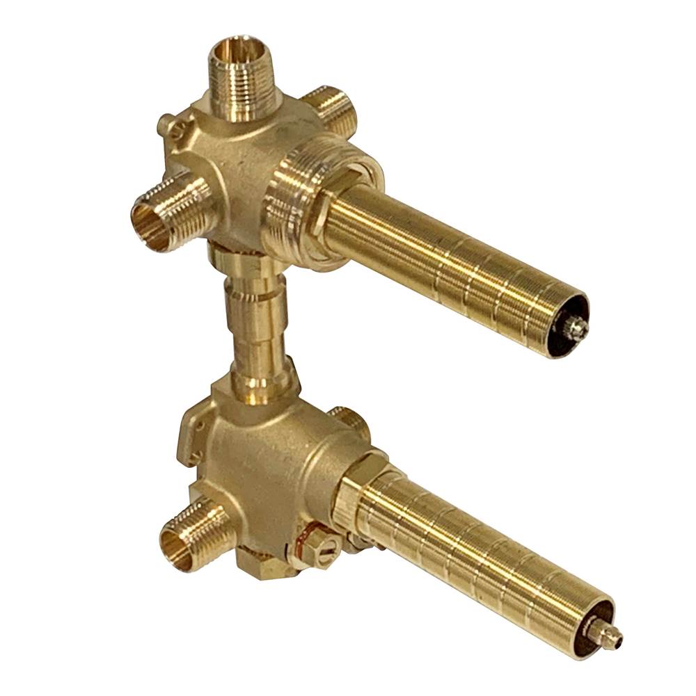Rohl - 1/2'' Thermostatic Rough-In Valve With Diverter - Unfinished