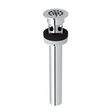 Rohl - Lavatory Grid Drain With Overflow - Polished Chrome