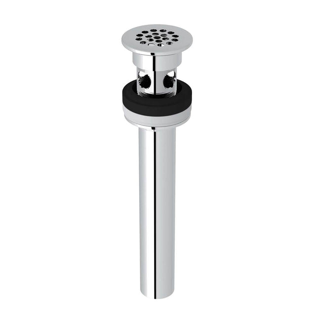 Rohl - Lavatory Grid Drain With Overflow - Polished Chrome