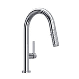 Rohl - TenerifeE Pull-Down Bar/Food Prep Kitchen Faucet - Polished Chrome