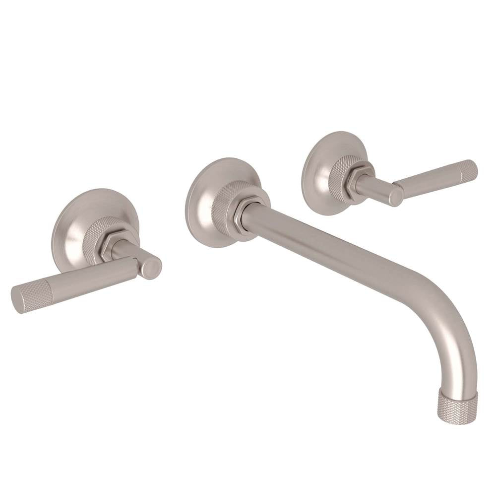 Rohl - Graceline Wall Mount Tub Filler Trim - Satin Nickel
