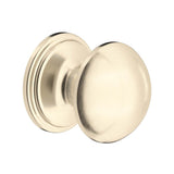 Rohl - Large Button Drawer Pull Knobs - Set of 5 - Satin Nickel