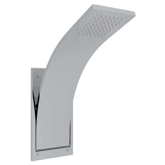 Rohl - 15'' x 6'' Rain Showerhead With Arm - Polished Chrome