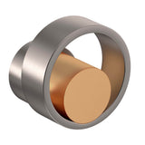 Rohl - EclissiE Trim For Volume Control And Diverter - Satin Nickel With Satin Gold