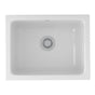 Rohl - AlliaE 24'' Fireclay Single Bowl Undermount Kitchen Or Laundry Sink - White
