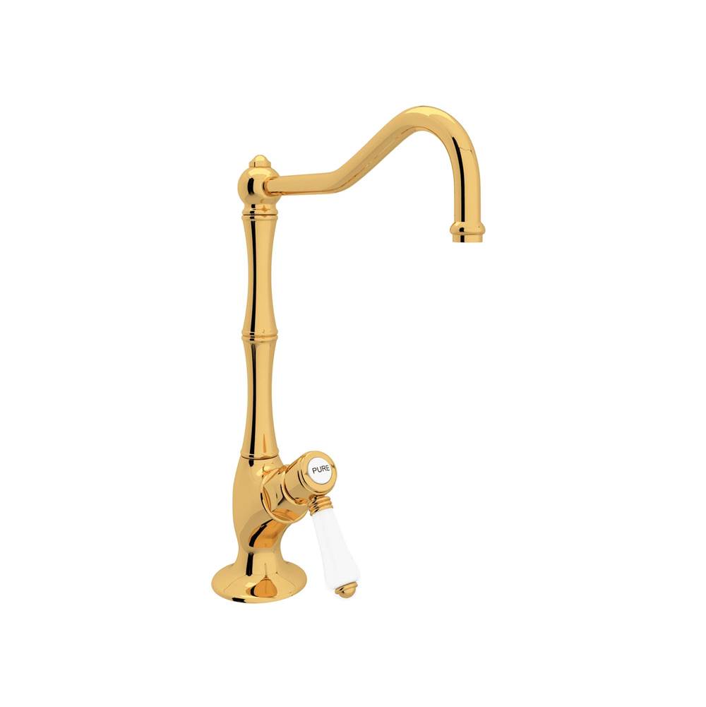Rohl - Acqui Filter Kitchen Faucet - Italian Brass