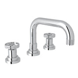 Rohl - CampoE Widespread Lavatory Faucet With U-Spout - Polished Chrome