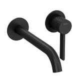 Rohl - TenerifeE Wall Mount Single Handle Lavatory Faucet Trim - Matte Black