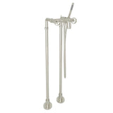 Rohl - CampoE Floor Mount Tub Filler - Polished Nickel