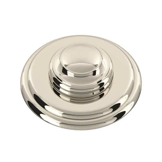 Rohl - Waste Disposal Air Switch Button - Polished Nickel